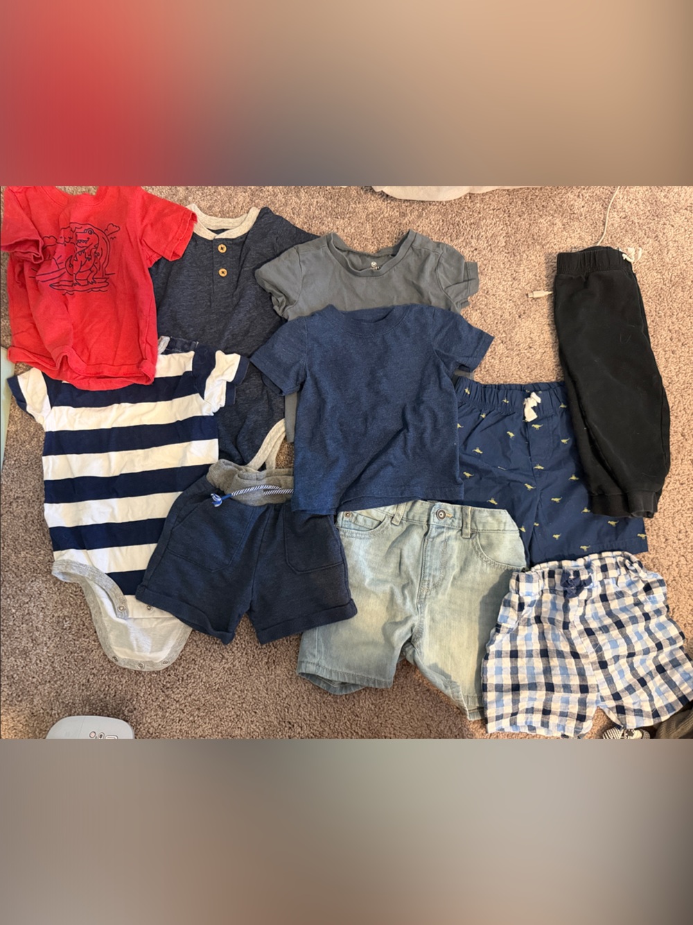 Assorted Kids Clothing Bundle - Blue & Navy Mix